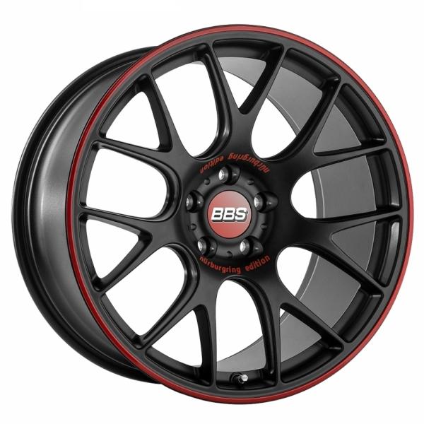 BBS CH-R Nurburgring Black Red Bbs