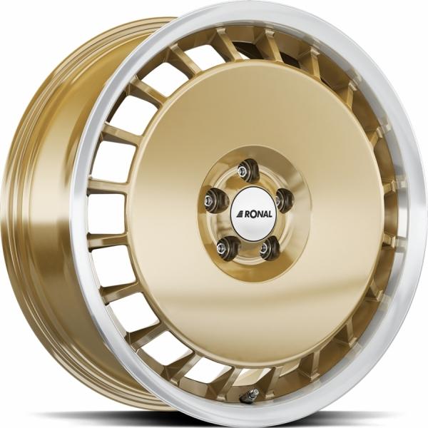 RONAL R50 AERO Racing Gold rim LIP cut RONAL