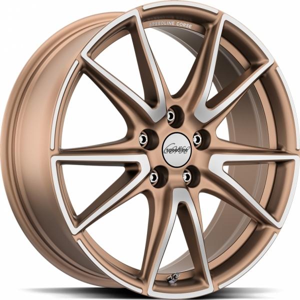 Speedline SL6 Vettore Bronze Matt front cut SPEEDLINE